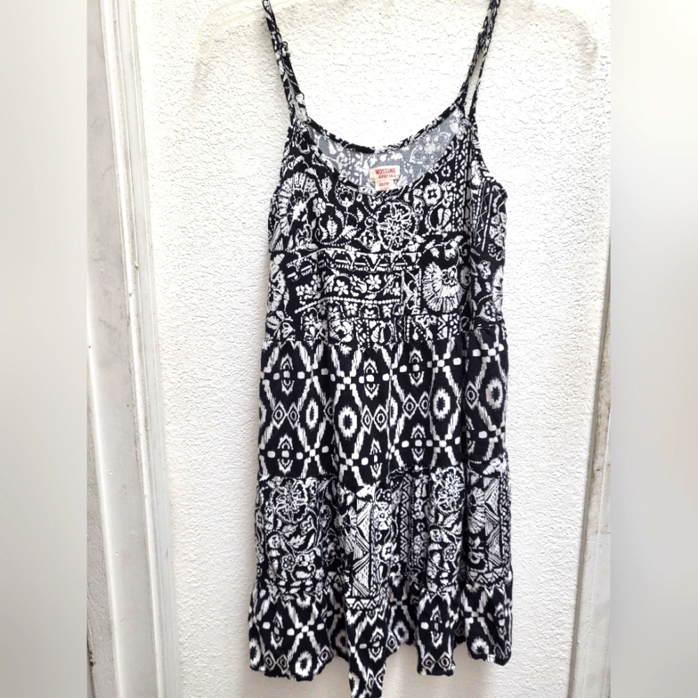Massimo black and white summer dress